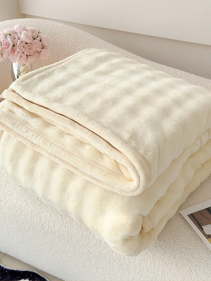 COBIJA PIEL DE CONEJO TEXTURA PIÑA