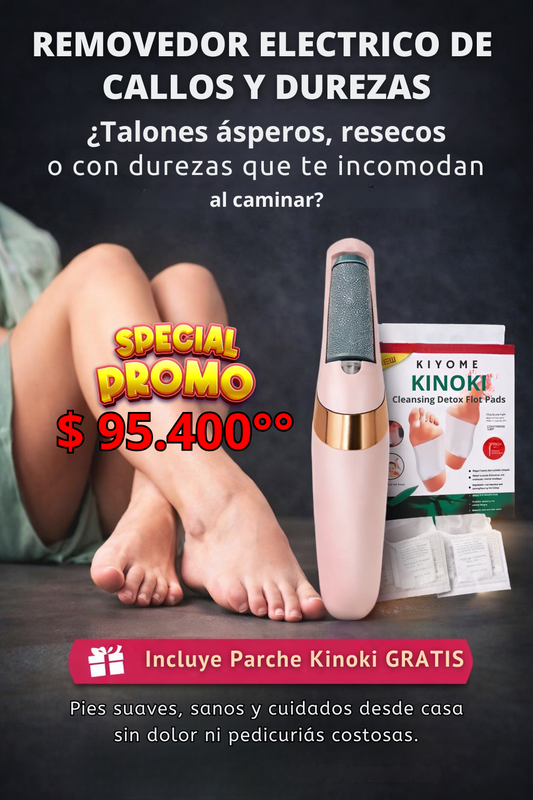 Removedor Eléctrico de Callos y Durezas
